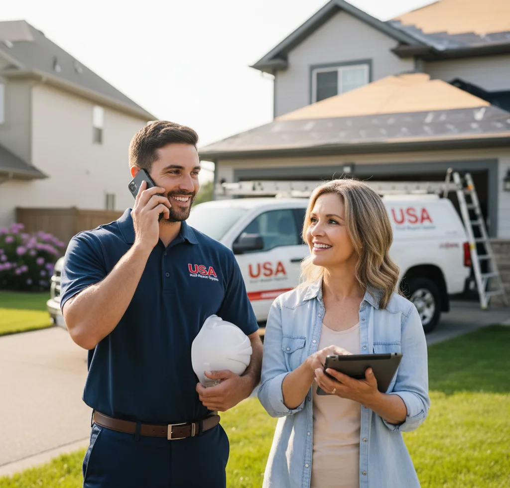 USA Roof Repair Experts customer support in Salado